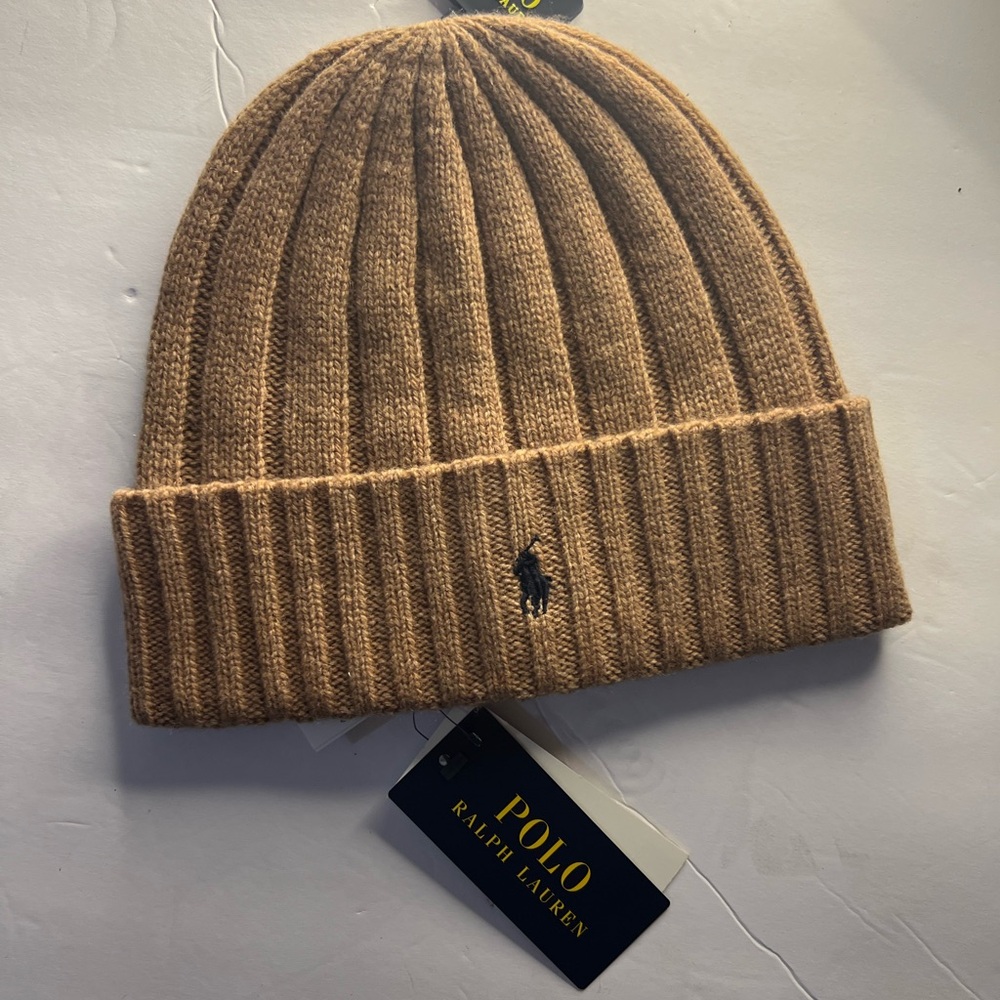 Polo Ralph Lauren Brown Knit Hat